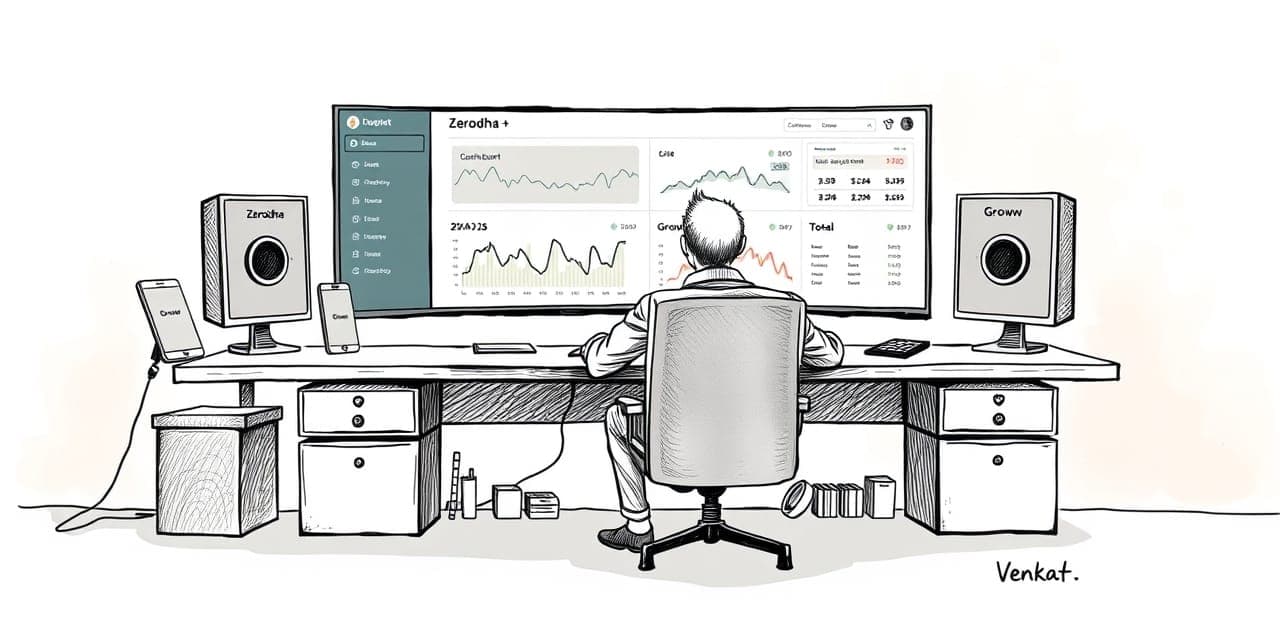 AI Portfolio Tracker for Zerodha and Groww: What Actually Works