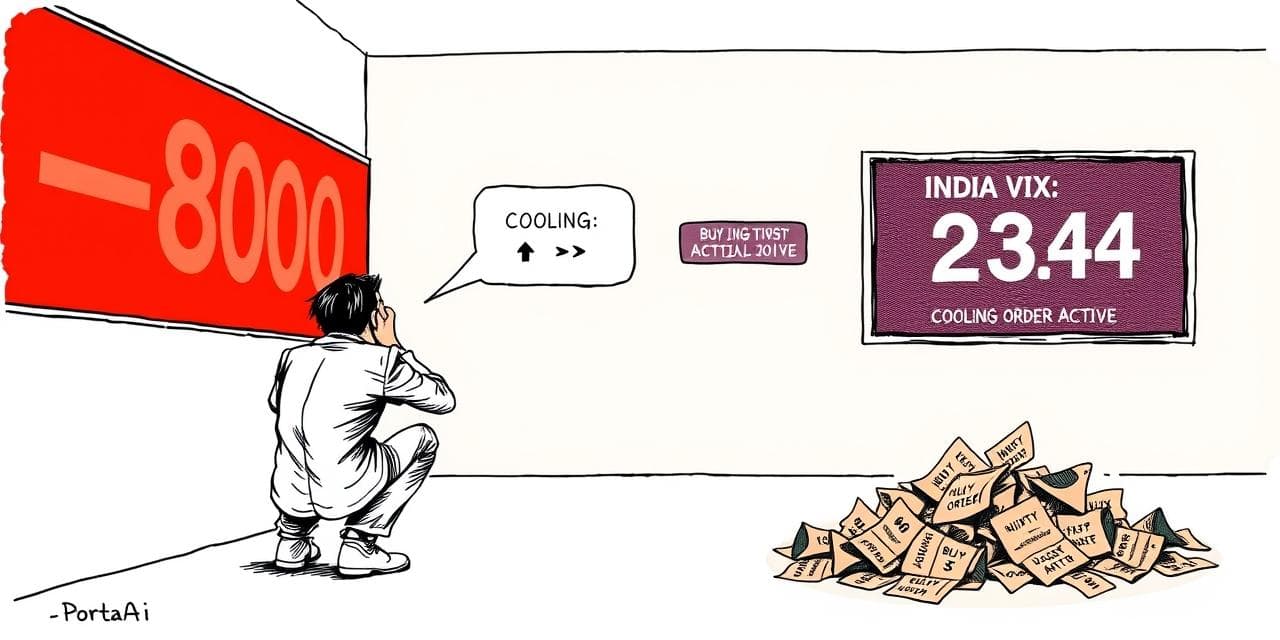 India VIX at 23: What Your Buy-the-Dip Instinct Is Getting Wrong